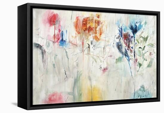 Floral Melt-Jodi Maas-Framed Stretched Canvas