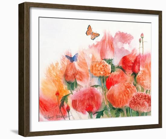 Floral Mist II-Richard Akerman-Framed Art Print