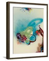 Floral Mist III-Leila-Framed Giclee Print