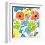 Floral Mix 1-Jan Weiss-Framed Art Print