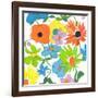 Floral Mix 1-Jan Weiss-Framed Art Print