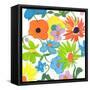 Floral Mix 1-Jan Weiss-Framed Stretched Canvas