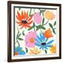 Floral Mix 2-Jan Weiss-Framed Art Print