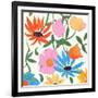 Floral Mix 2-Jan Weiss-Framed Art Print