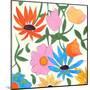 Floral Mix 2-Jan Weiss-Mounted Art Print