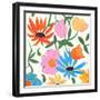 Floral Mix 2-Jan Weiss-Framed Art Print