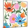 Floral Mix 2-Jan Weiss-Mounted Art Print