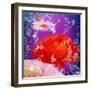 Floral Montage of Flowers-Alaya Gadeh-Framed Photographic Print