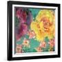 Floral Montage, Photographic Layer Work from Flowers and Texture-Alaya Gadeh-Framed Photographic Print
