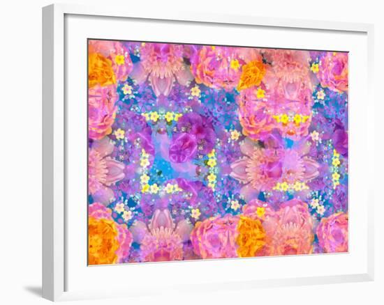 Floral Montage-Alaya Gadeh-Framed Photographic Print