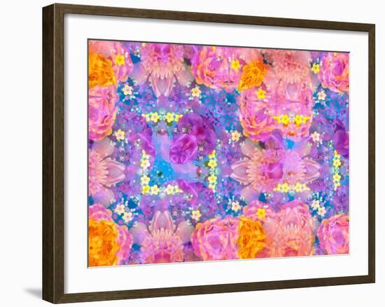 Floral Montage-Alaya Gadeh-Framed Photographic Print