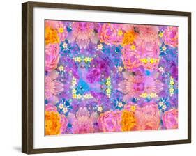 Floral Montage-Alaya Gadeh-Framed Photographic Print