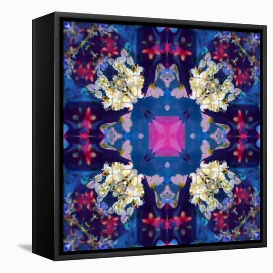 Floral Ornament-Alaya Gadeh-Framed Stretched Canvas