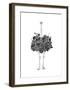 Floral Ostrich-Balazs Solti-Framed Art Print