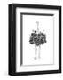 Floral Ostrich-Balazs Solti-Framed Art Print