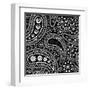 Floral Paisley-_maximus_-Framed Art Print