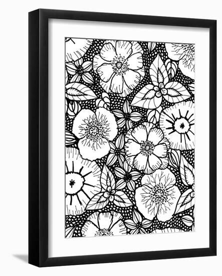 Floral Path-Laura Miller-Framed Giclee Print