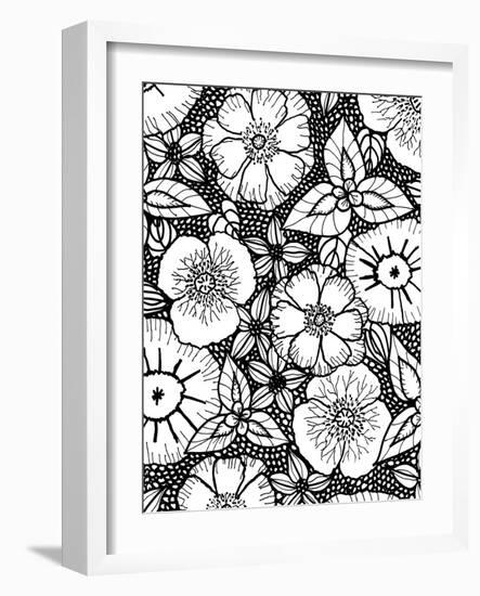 Floral Path-Laura Miller-Framed Giclee Print