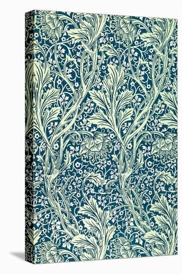 Floral Pattern, 19Th Century (Printed Cotton)-William Morris-Stretched Canvas