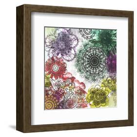 Floral Pattern I-Irena Orlov-Framed Premium Giclee Print