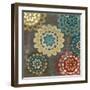 Floral Pattern II-Anna Polanski-Framed Art Print