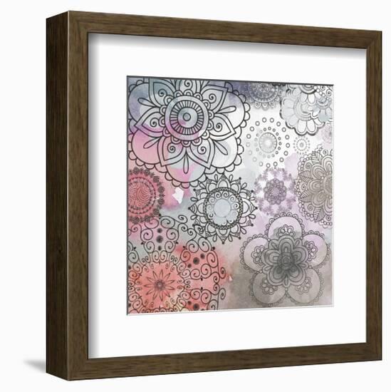 Floral Pattern III-Irena Orlov-Framed Premium Giclee Print