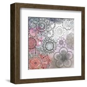 Floral Pattern III-Irena Orlov-Framed Premium Giclee Print