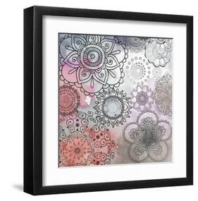 Floral Pattern III-Irena Orlov-Framed Art Print