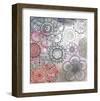 Floral Pattern III-Irena Orlov-Framed Art Print