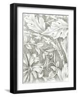 Floral Pattern Sketch IV-Ethan Harper-Framed Art Print