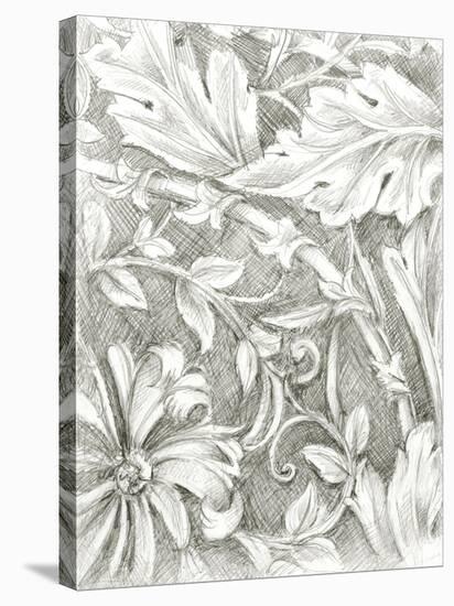 Floral Pattern Sketch IV-Ethan Harper-Stretched Canvas