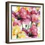 Floral Pattern-mika48-Framed Art Print