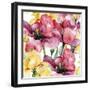 Floral Pattern-mika48-Framed Art Print