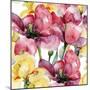 Floral Pattern-mika48-Mounted Art Print