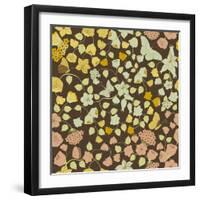 Floral Pattern-Rouz-Framed Art Print