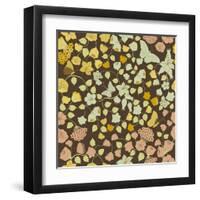 Floral Pattern-Rouz-Framed Art Print