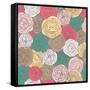 Floral Pattern-smilewithjul-Framed Stretched Canvas