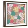 Floral Pattern-smilewithjul-Framed Art Print