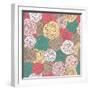 Floral Pattern-smilewithjul-Framed Art Print