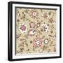 Floral Pattern-lozas-Framed Art Print