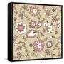 Floral Pattern-lozas-Framed Stretched Canvas