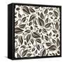 Floral Pattern-Naddiya-Framed Stretched Canvas