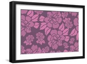 Floral Pattern-Whoartnow-Framed Giclee Print