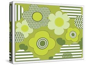 Floral Pattern-Whoartnow-Stretched Canvas