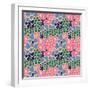 Floral Pattern-Dariia Khotenko-Framed Photographic Print