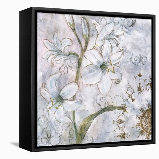 Floral Pearls I-James Nocito-Framed Stretched Canvas