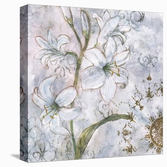 Floral Pearls I-James Nocito-Stretched Canvas