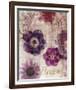 Floral Poetry I-Belle Poesia-Framed Giclee Print