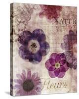 Floral Poetry I-Belle Poesia-Stretched Canvas