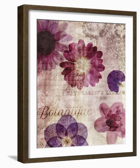 Floral Poetry II-Belle Poesia-Framed Giclee Print